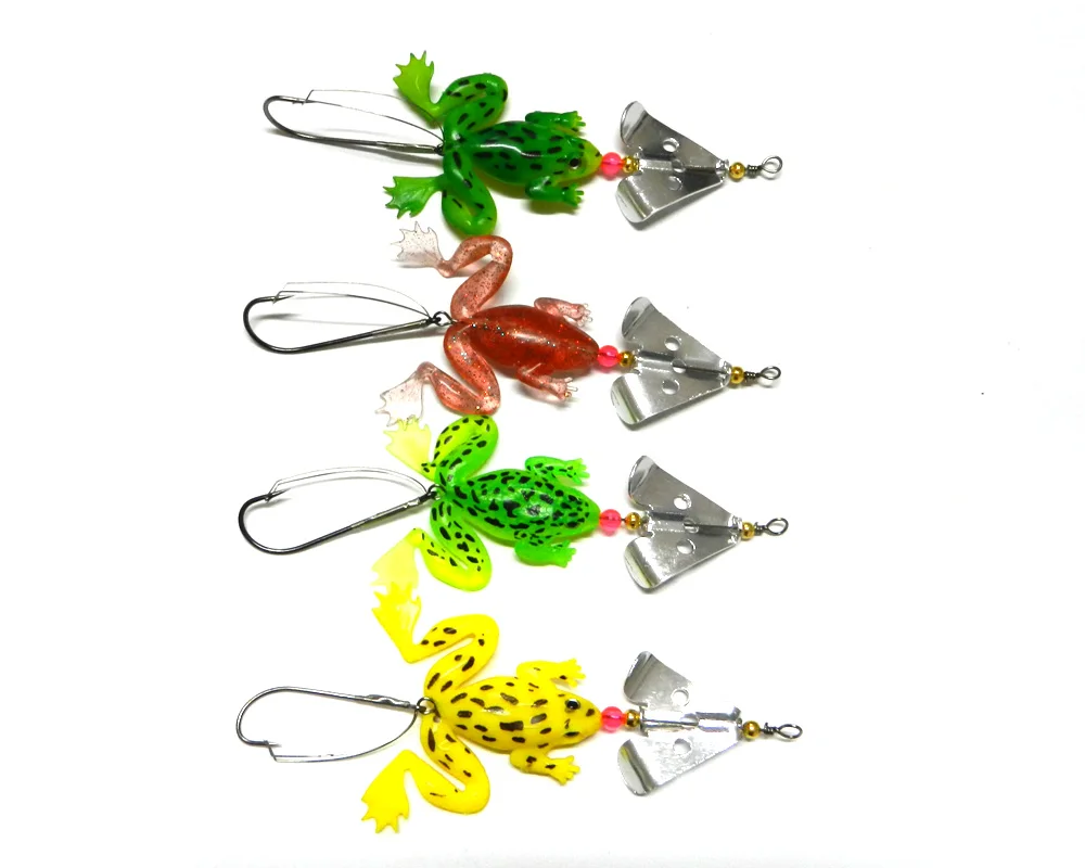 4 шт./лот новинка набор рыболовных приманок мягкие резиновые приманки для ловли