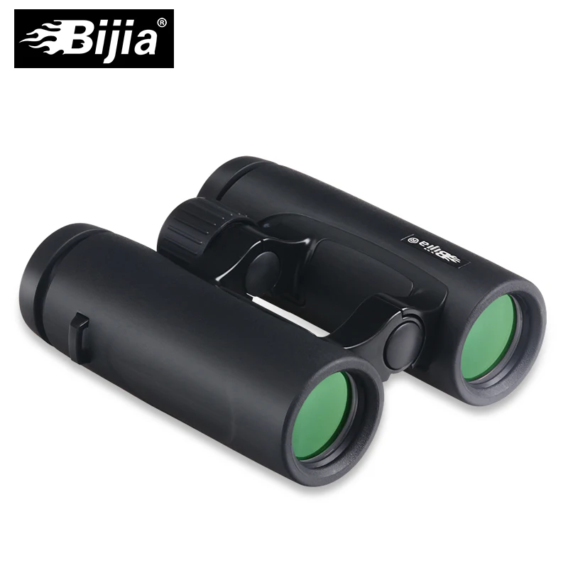 BIJIA 10X32 компактный бинокль для наблюдения за птицами HD военный телескоп охоты и