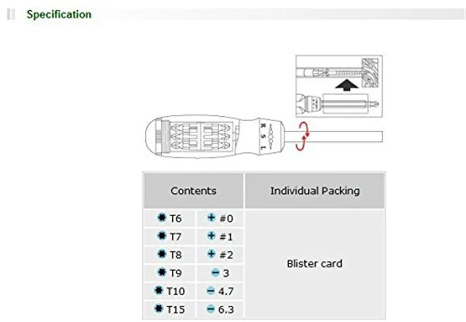

Hot 8pk-sd010 12in1 Multi-Purpose Magnetic Screwdriver Repair Tool Opening for Phone Laptop Phone Electronics PC