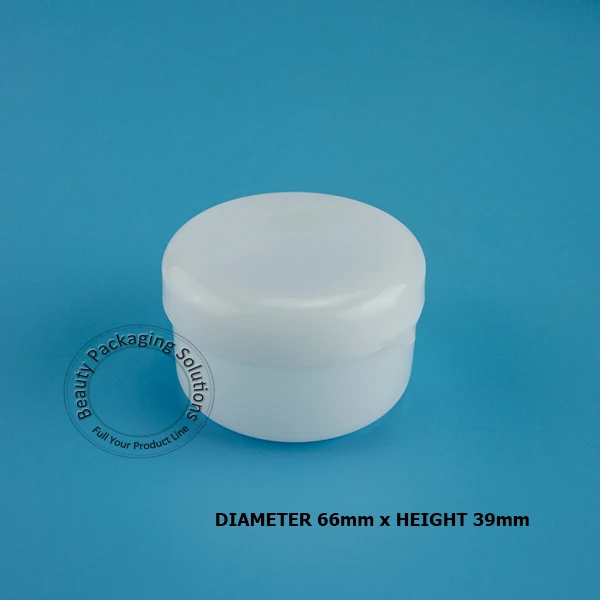30 шт./лот пластиковая банка для крема 100 г небольшие косметические полиэтиленовые