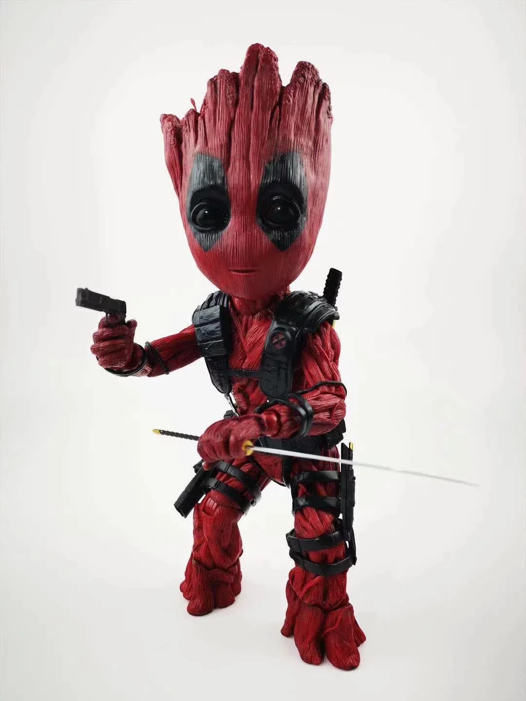 Экшн-фигурка Marvel стражи Галактики Мстители дерево человек как Икс Дэдпул BJD