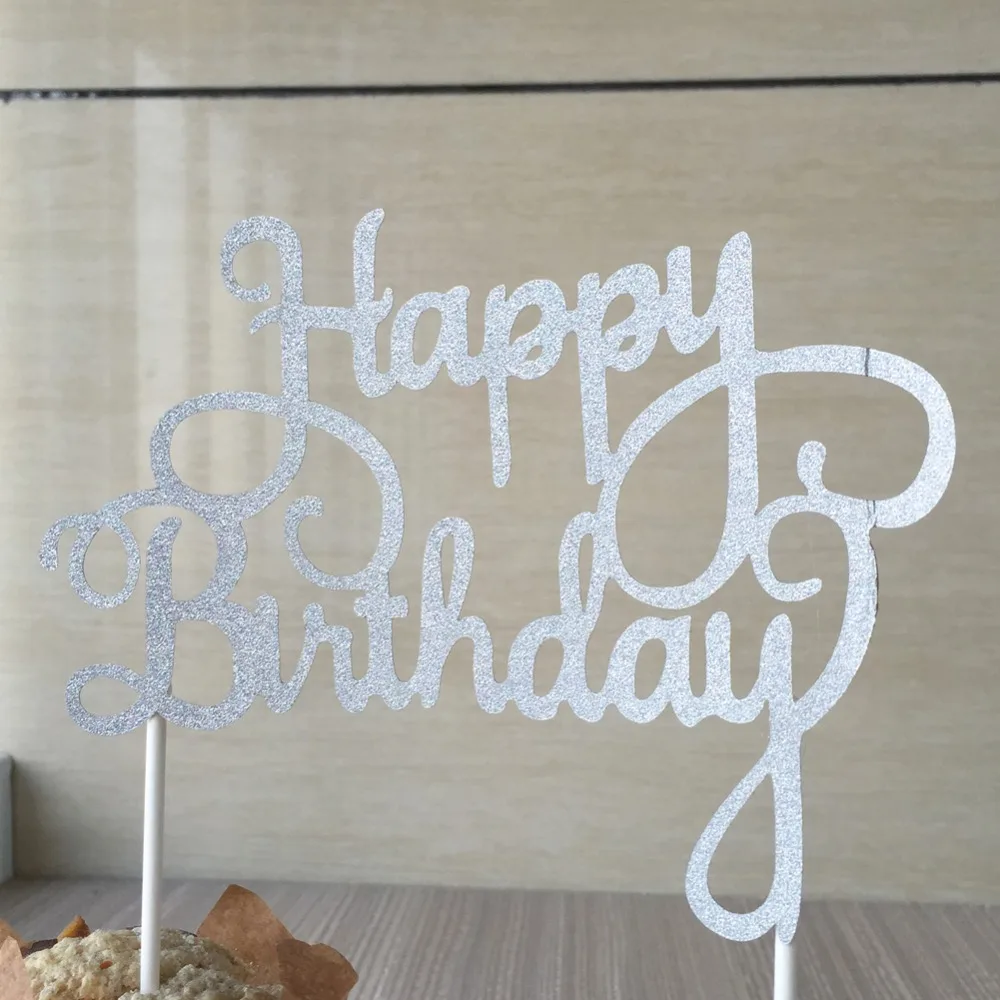 Набор блестящих топперов для кексов 12 шт./лот | Дом и сад