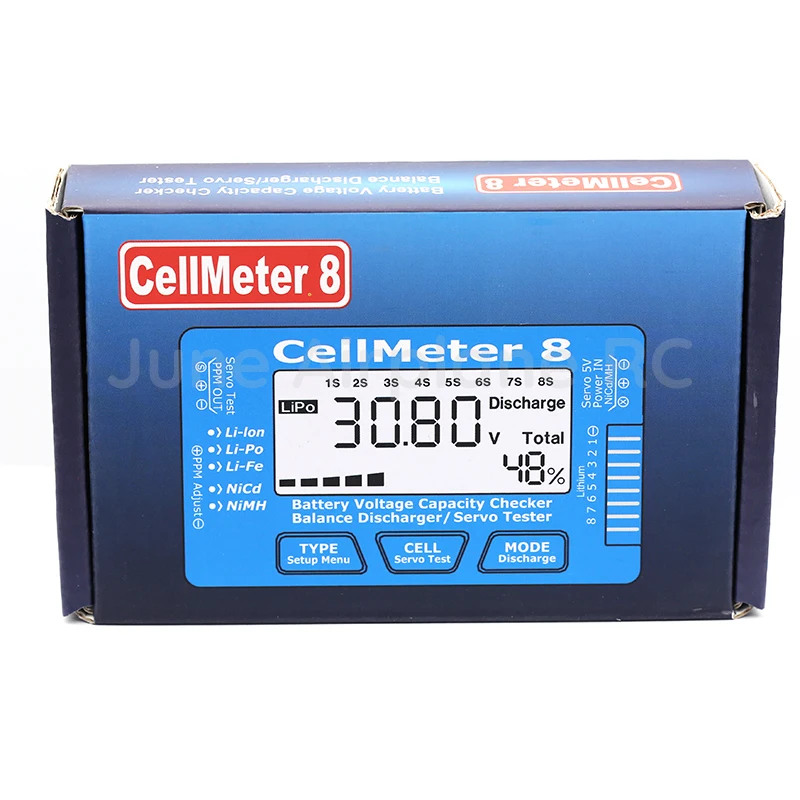 CellMeter 8 тестер емкости аккумулятора напряжения|Детали и аксессуары| |