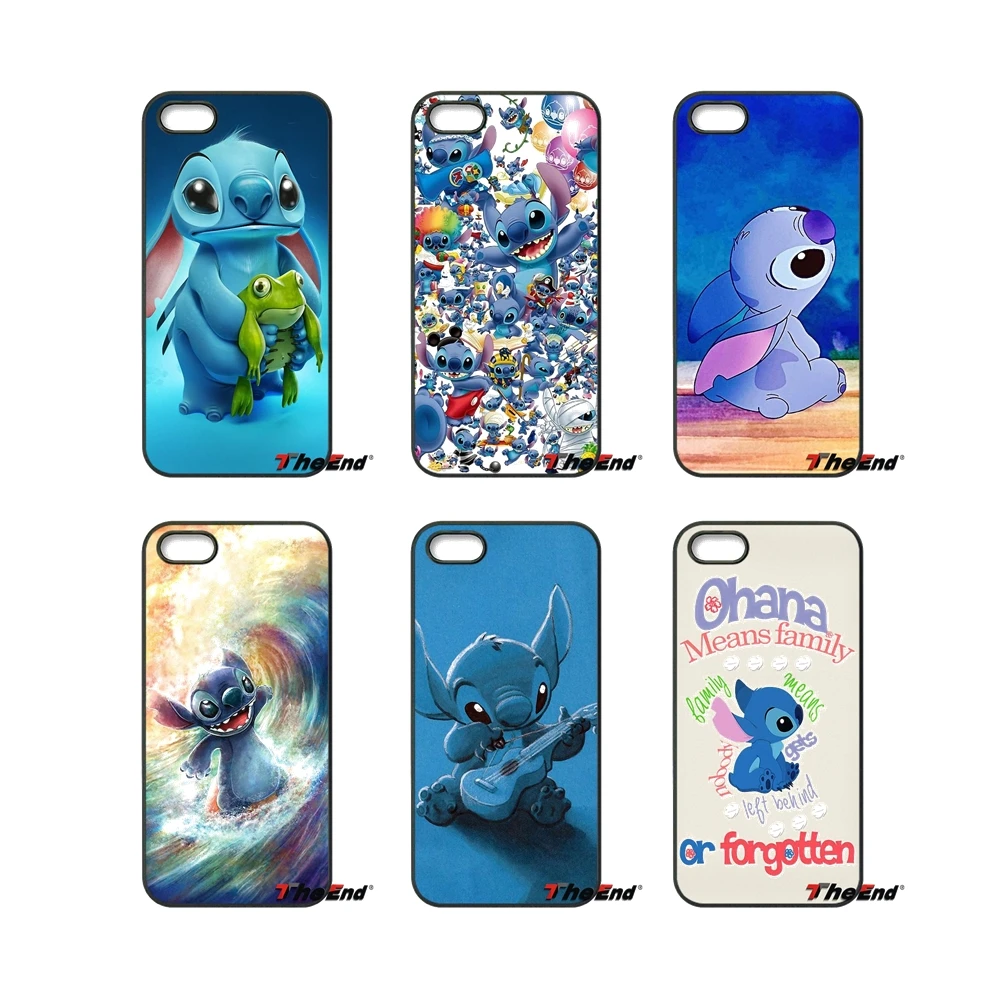 Для ipod touch iphone 4 4S 5 5S 5C SE 6 S 7 Plus Samung Galaxy A3 A5 J3 j5 J7 2016 2017 Симпатичные стежка Лило плакат