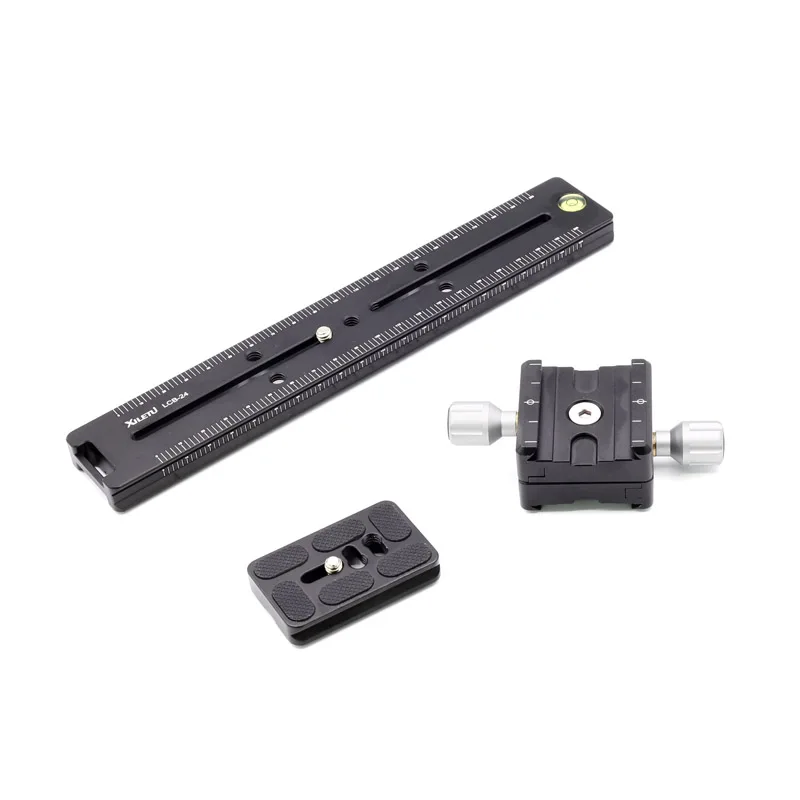 XILETU LCB 24B Track Dolly Slider фокусировочная фокусировка рельса слайдер & зажим и QR пластина