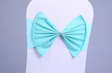 150 шт. свадебные спандекс пояс для стула ленты лайкра стрейч на стул большой бант