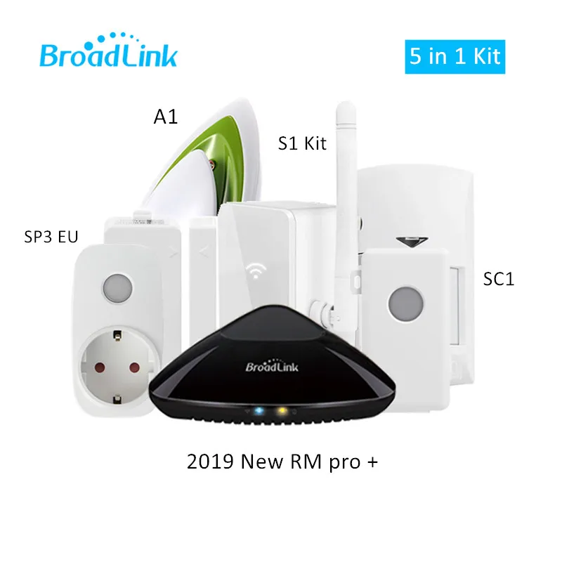 Broadlink Smart Home комплект Модернизированный RM Pro пульт дистанционного управления A1