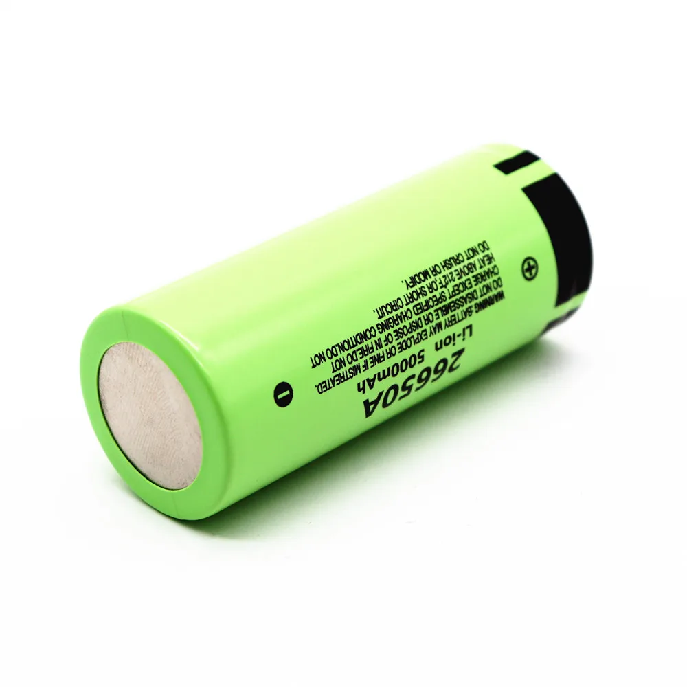Большая емкость Оригинал 26650 литиевая батарея 5000mAh 50A разрядка подходит для Panasonic
