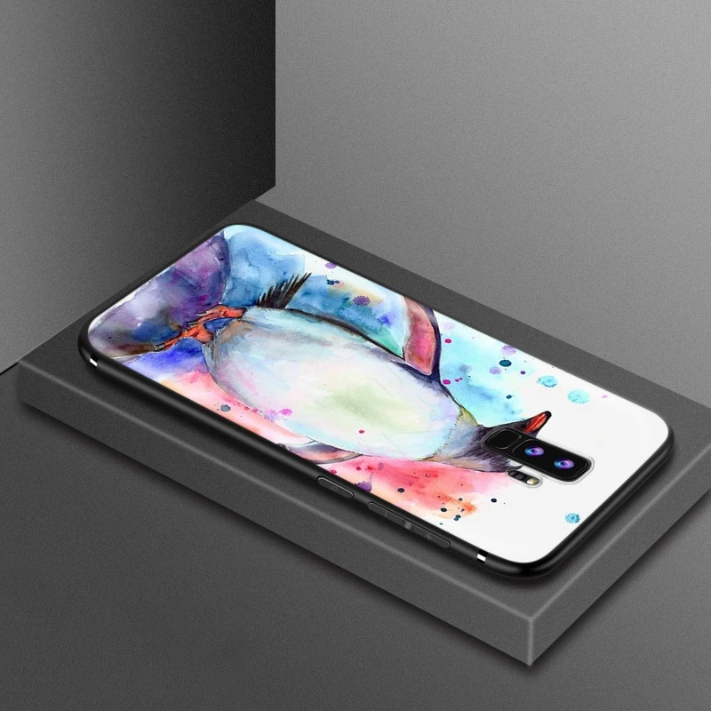 Милый чехол с милым пингвином для Samsung Galaxy J6 A9 A8 A7 A70 A6 A5 A50 A40 A30 A3 A10 A51 A71 A81 A91 2018 |