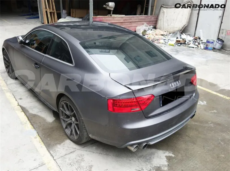 Спойлер из углеродного волокна для Audi A5 S5 RS5 Coupe 2009 2019 высококачественные спойлеры