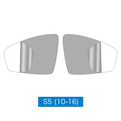 S5 2010-2016 Скорость движения воздуха для Audi A3 A4L A5 A6L Q3 Q7 Q5L Audi Q5 аксессуары Водонепроницаемый Зеркало заднего вида пленка Водонепроницаемая Защитная пленка-стикер - Название цвета: S5 2010-2016