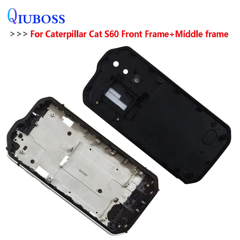 QIUBOSS для 4," гусеница кошка S60 передняя рамка Корпус и средняя рамка Корпус черный+ Инструменты