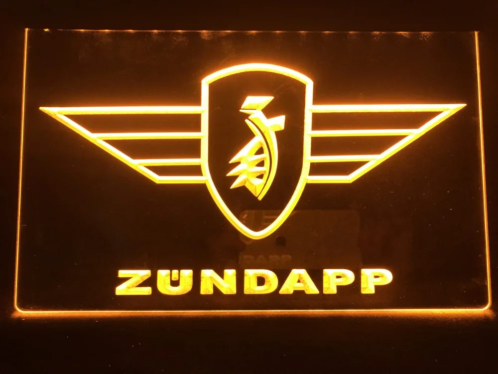 R069 Zundapp новые светодиодные неоновые вывески для пива бара паба клуба|Таблички и