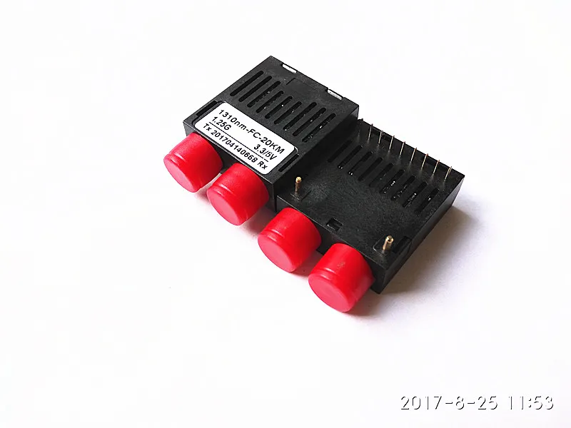 2 шт./лот 10/100/1000 м двойное волокно 1x9 оптический модуль приемопередатчика 1 25G