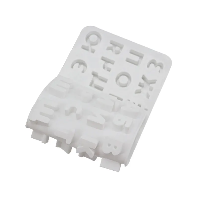 Silicone Baking 3D Alphabet Russian Letters Cookie Chocolate Fondant Mold Candy Cake Decorating Sugar Craft Molds Tools | Дом и сад
