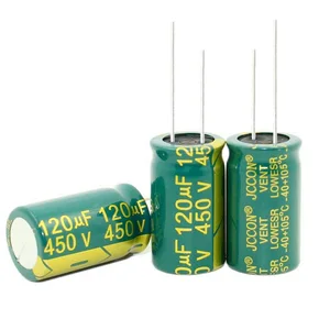 Новое оригинальное высокочастотное и низкое сопротивление 450 в 120 мкФ 120 мкФ 450 в объем электролитного конденсатора 18*30 мм лучшее качество