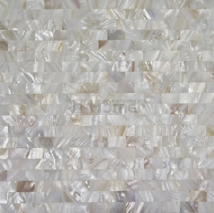 

natural color 15x30mm brick mother of pearl mosaic tiles kitchen backsplash tiles bathroom mosaic tile shell tiles