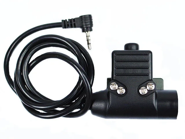 Элемент Z Tactical U94 Style PTT для YaeSu 1 Pin тактической гарнитуры Z113 EX113|yaesu cable|yaesu radioyaesu vx-3r |
