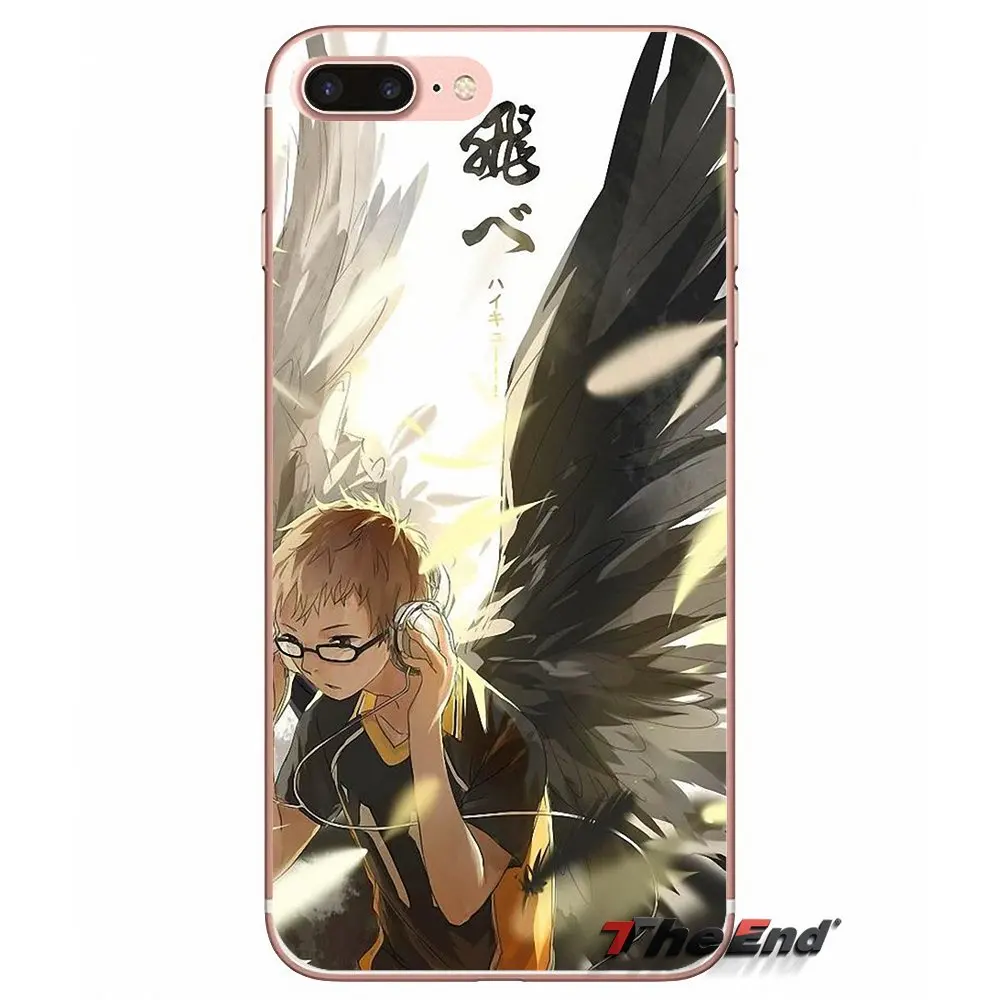 Чехол для Huawei G7 G8 Ascend P7 P8 P9 Lite Honor 4C 5X 5C 6X Mate 7 8 9 Y3 Y5 Y6 II Pro tsukishima kei Haikyuu anime series|case