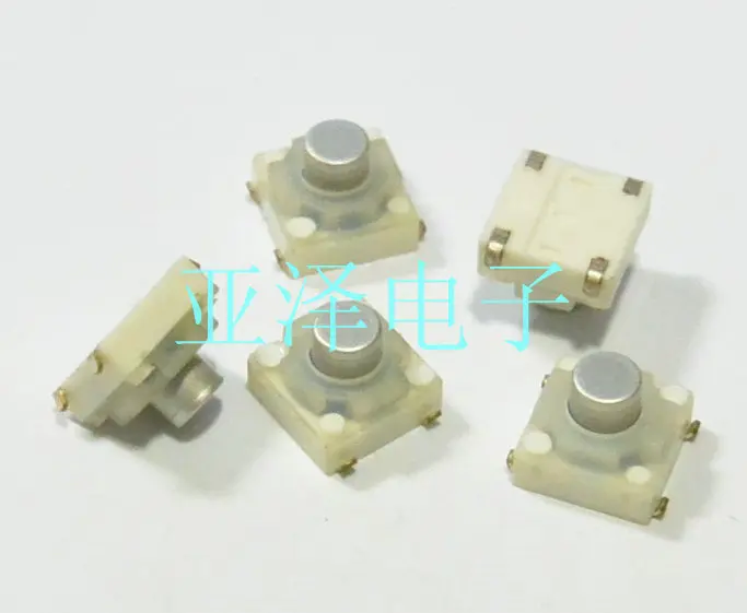 5 шт. 6*6*5 мм SMD Такт переключатель EVQPMT05Q бесшумный силиконовый