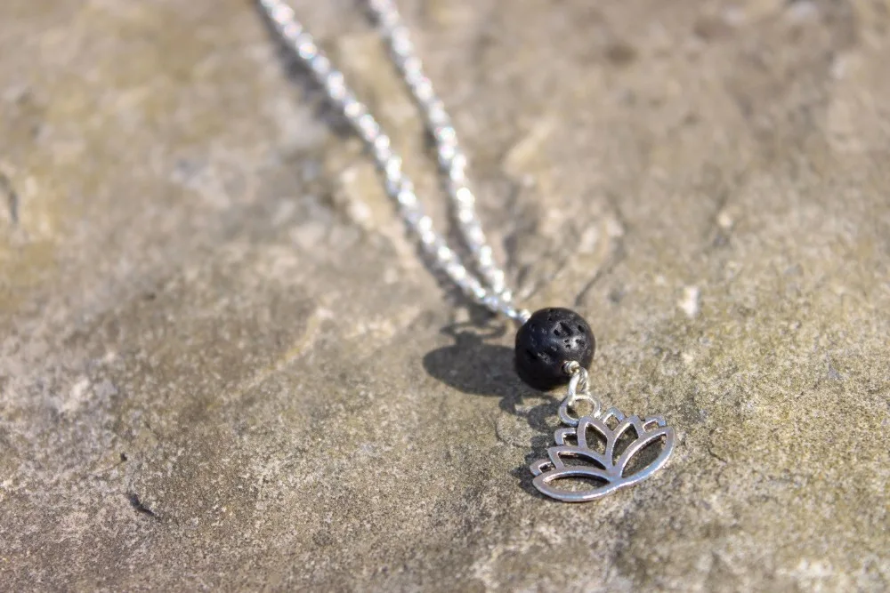 

Essential Oil Diffuser- Lava Bead Necklace for Women sexy necklace XL362