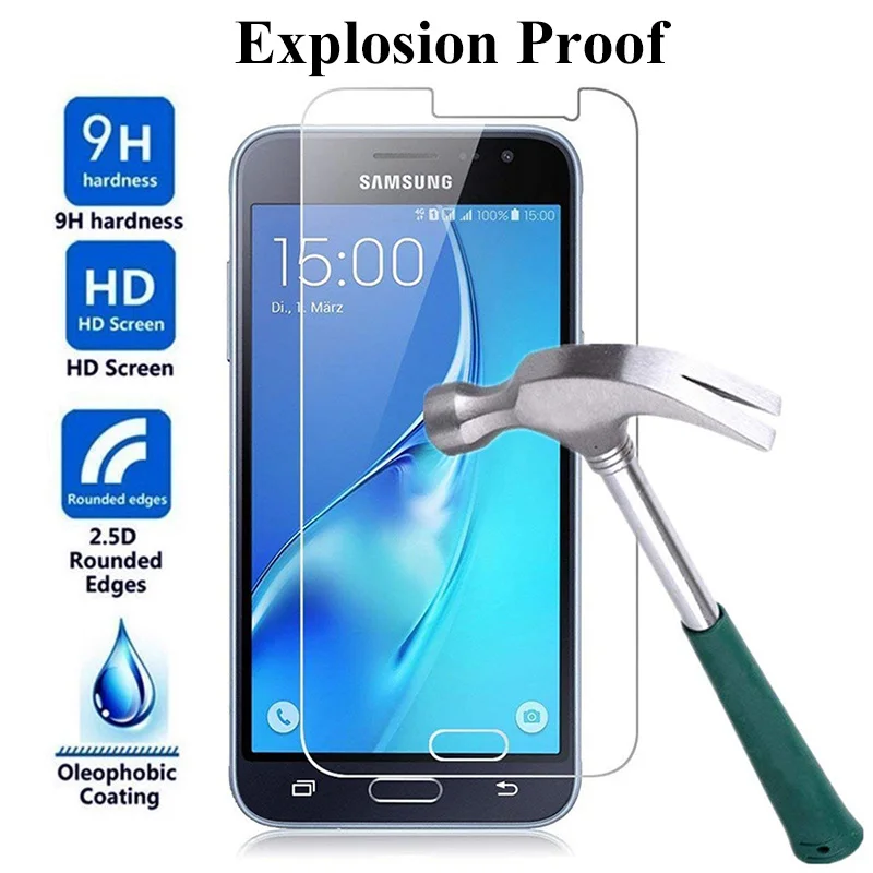 Защитное стекло для Samsung j5 j7 j1 j2 j3 2016 2017 prime pro 2015 закаленное galaxy j 5 7 1 2 3 Защитная