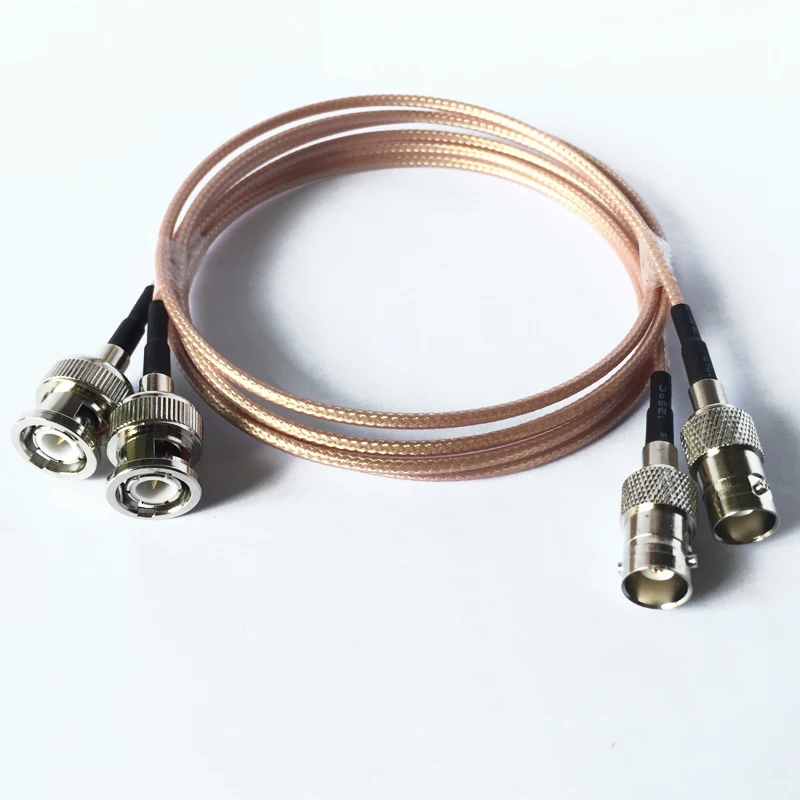 Новый посеребренный BNC 75 Ом 6 ГГц 4K SDI Удлинительный кабель штырь гнездо HD для ТВ
