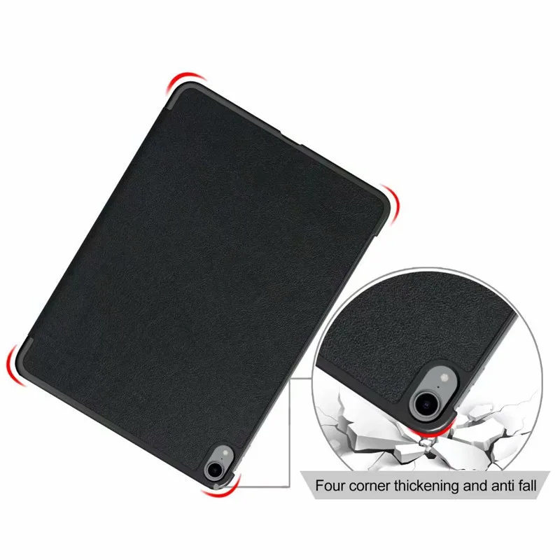 Ultra Thin Megnetic Funda For iPad Pro 11 2018 Table Stand Smart Folio Cover for Apple PU Leather Case | Компьютеры и офис