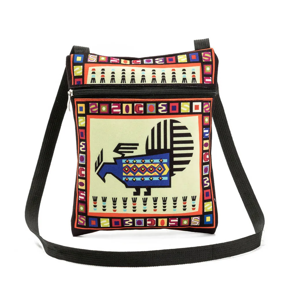 Винтажная Женская мини сумка на плечо с 3D принтом совы мессенджер из ДАКРОНА