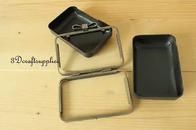 Металлическая рама для кошелька с клей на антибронзовой поверхности 5 1/2 дюйма X 3