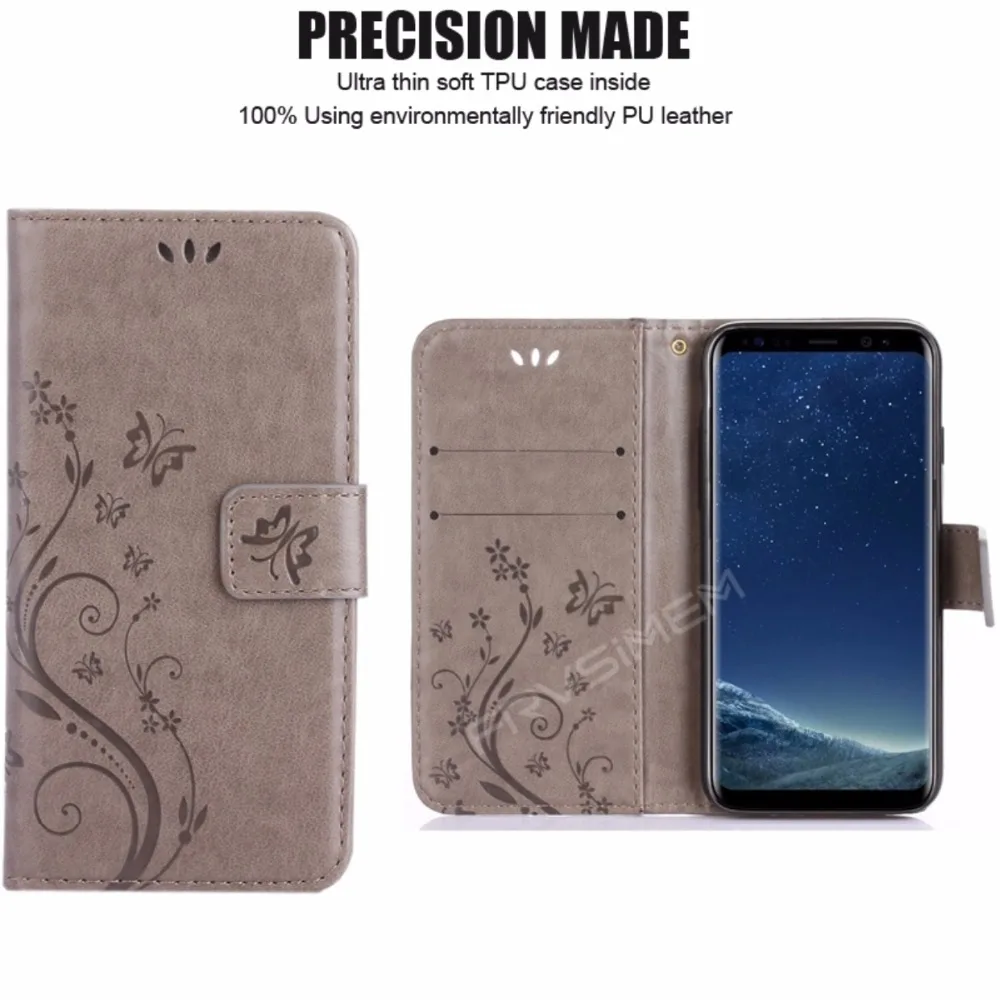 A3 A5 2017 J1 J3 J5 J7 2016 Core 2 Grand Prime кожаный откидной Чехол бумажник для Samsung Galaxy S8 Plus S4 S5 mini