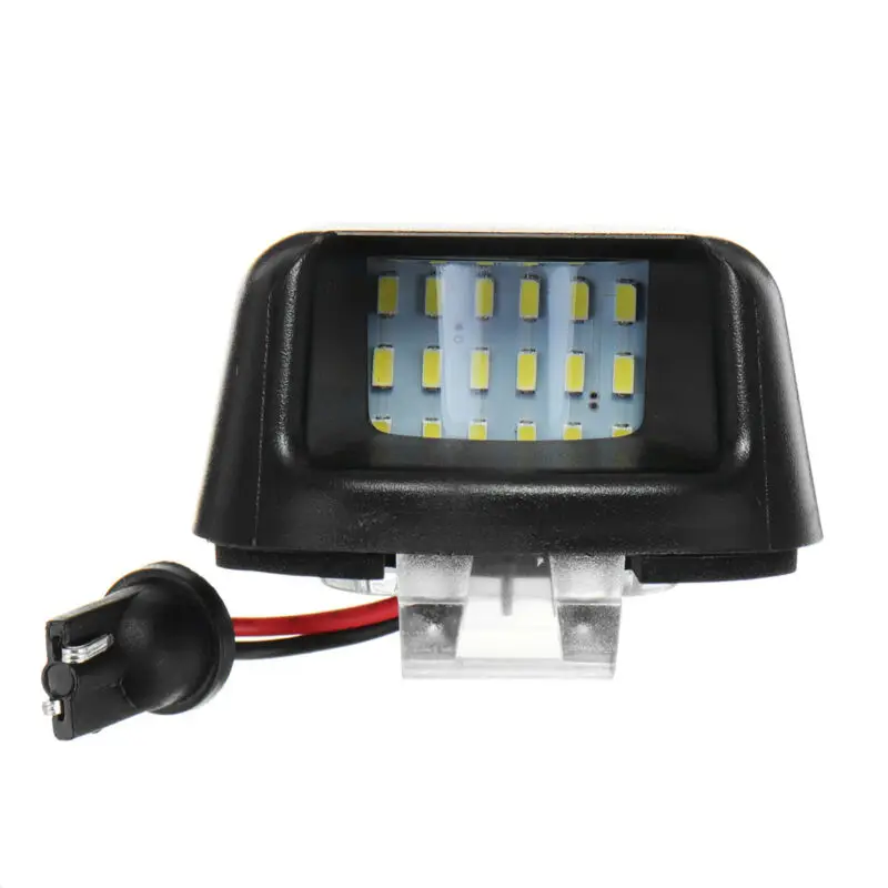 Для D40 2004-2018 Navara 2 шт. 18 Frontier Nissan Light LED белый номерной знак пара светодиодных