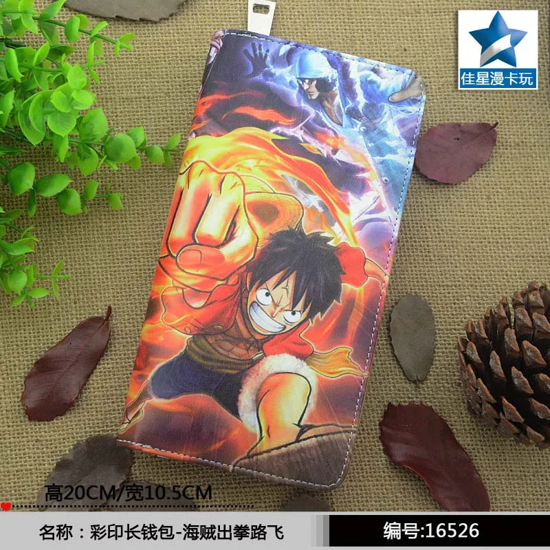 

Красочный Длинный кошелек из искусственной кожи с аниме «пиратский король»/кошелек для сотового телефона с принтом Луффи и трафальгара