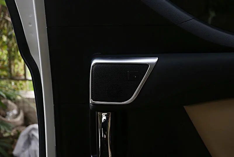 Бесплатная доставка Для TOYOTA Alphard 2015-2018 2 шт. ABS Хромированная Автомобильная
