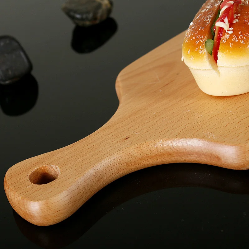 Разделочная доска из бука разделочная кухонная плита для пиццы