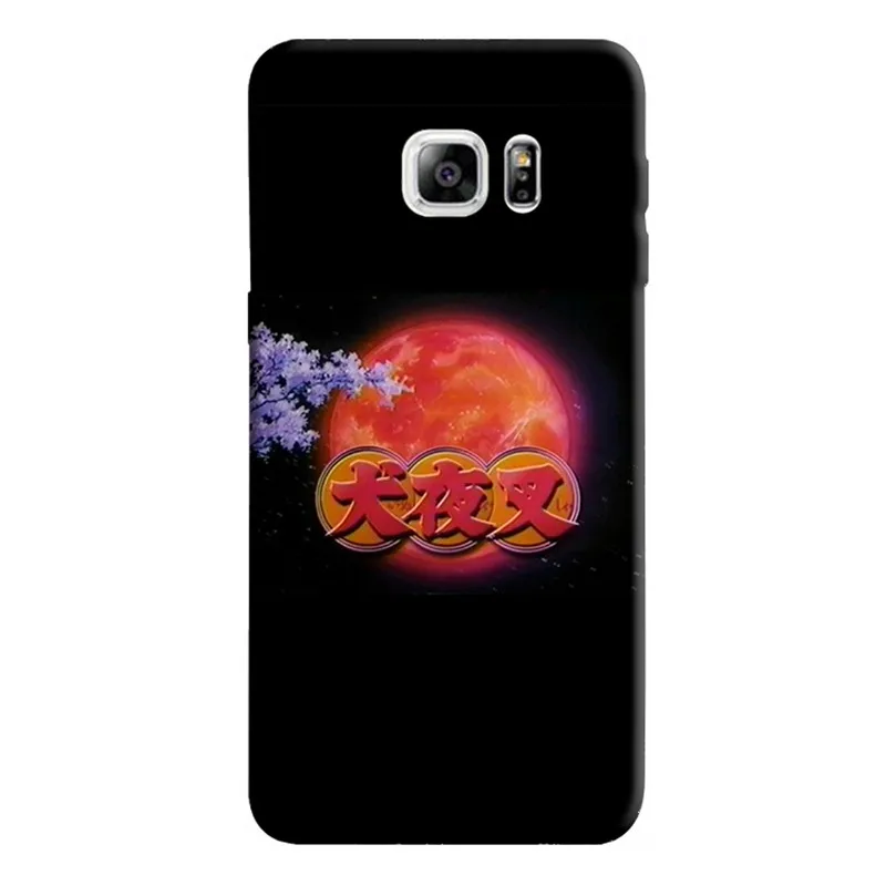 Inuyasha Аниме Мода жесткий черный чехол для телефона samsung Galaxy 8 9 plus 6 7 edge 5 4 s |