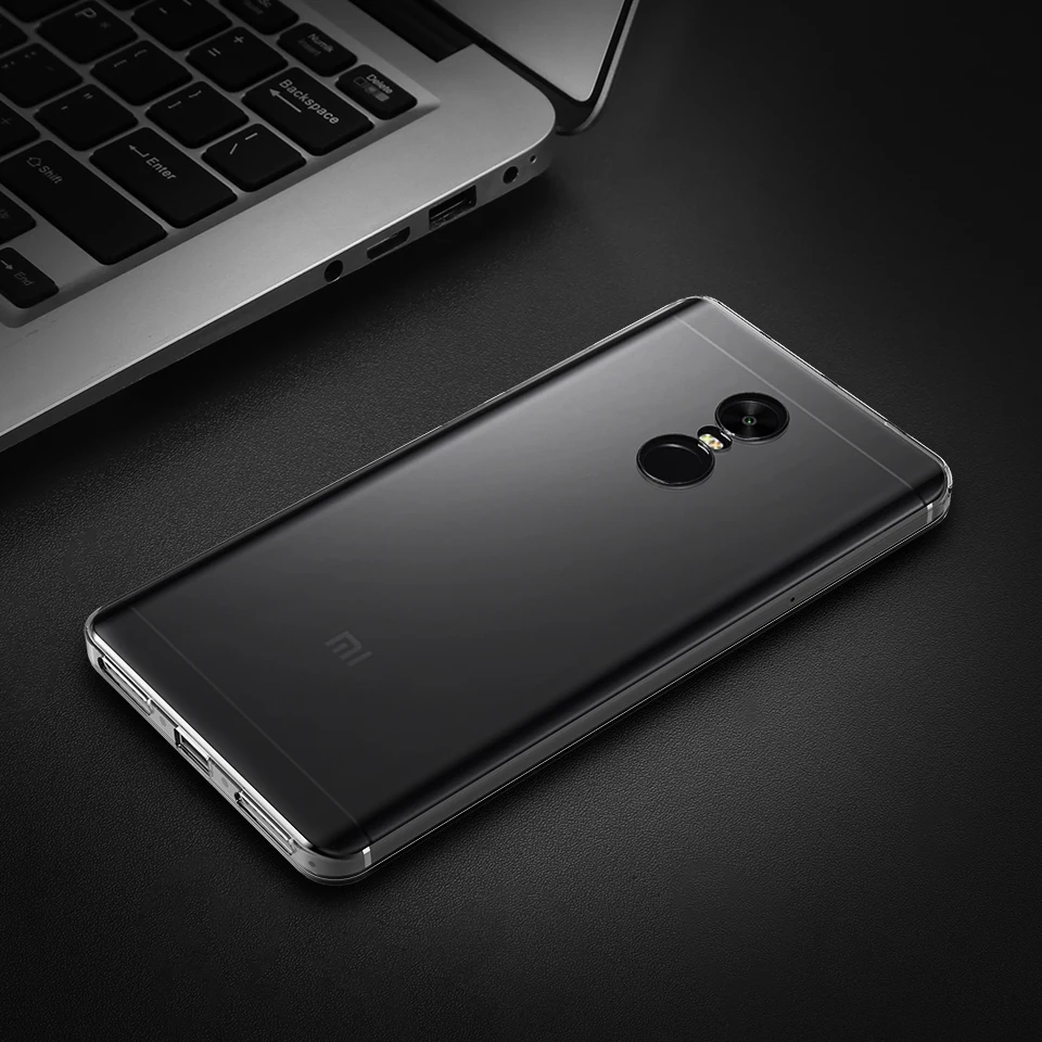 Для Redmi Note 4 Ультратонкий Мягкий чехол из ТПУ для Xiaomi прозрачного силикона
