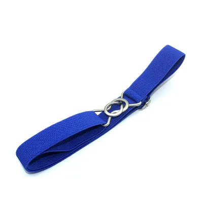 Детские эластичные регулируемые эластичные штаны с поясом для мальчиков и девочек, пояс для детского сада, однотонные 8 цветов для мальчиков и девочек - Цвет: D