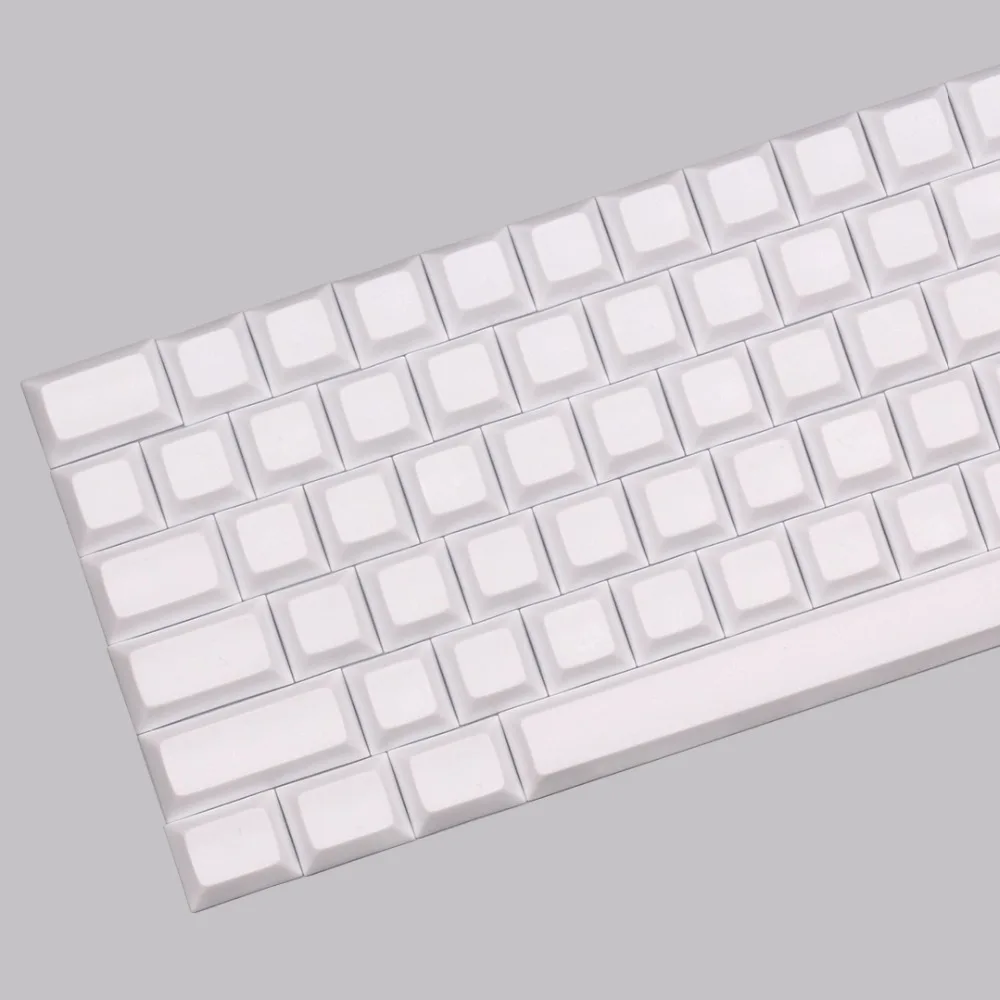 Гонки 2 keycap пустой dsa keycap белый keycaps для race2 pbt keycap 1,5