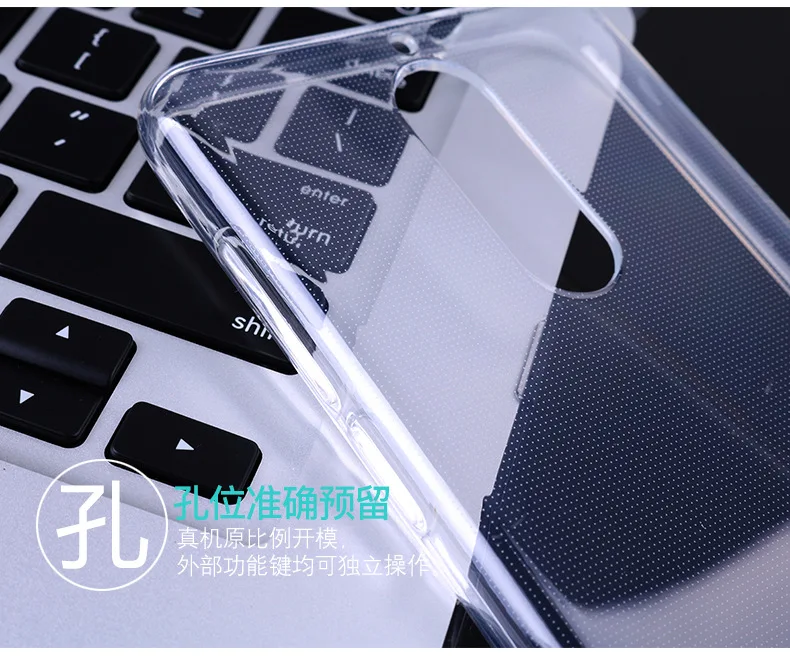 Luxury Shockproof Transparent Clear Phone Case For Wiko View XL Cases TPU Silicon Full Protective Cover |