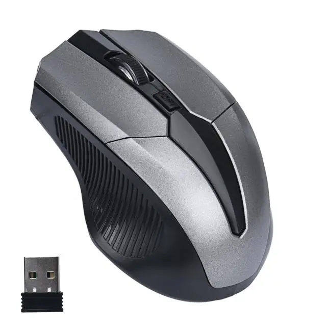 Новинка 2 4 ГГц беспроводная оптическая мышь USB-приемник компьютерная для
