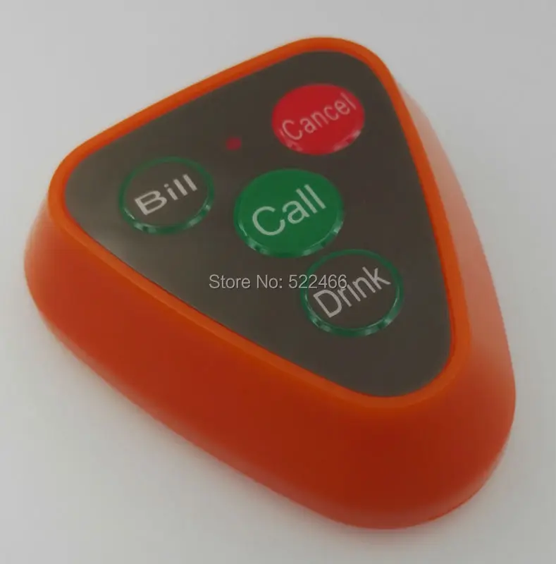 Привлекательный дизайн пейджер для ресторана телефонная лампочка фотография