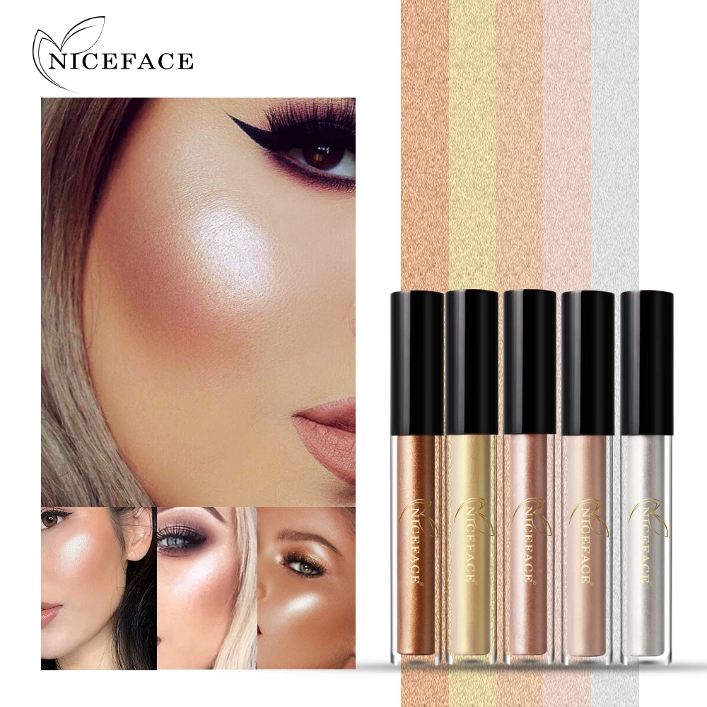 Niceface 5 цветов/комплект жидкий корректирующий крем контур палитры комплект макияж