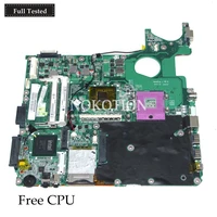 nokotion a000040980 dabl5smb6e0 main board for toshiba satellite p300 laptop motherboard pm965 ddr2 with graphics slot free cpu
