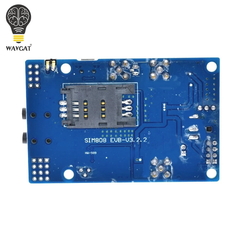 SIM808 модуль GSM GPRS GPS макетная плата IPX SMA с антенной Raspberry Pi Поддержка 2G 3G 4G SIM