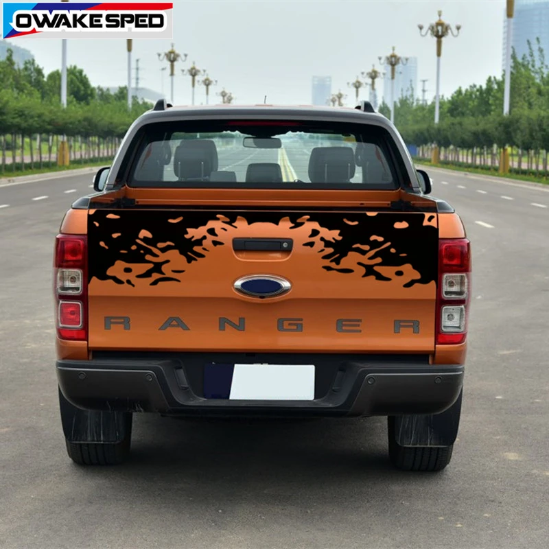 Пикап багажник Декор стикер s для Ford Ranger струйная печать брызги графика виниловая