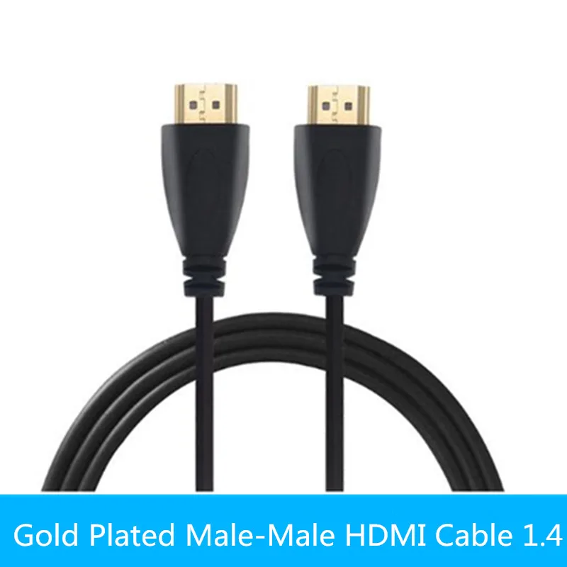 1 м 5 2 3 высокоскоростной позолоченный штекер HDMI кабель 4 версия HD 1080P 3D для HDTV XBOX PS3