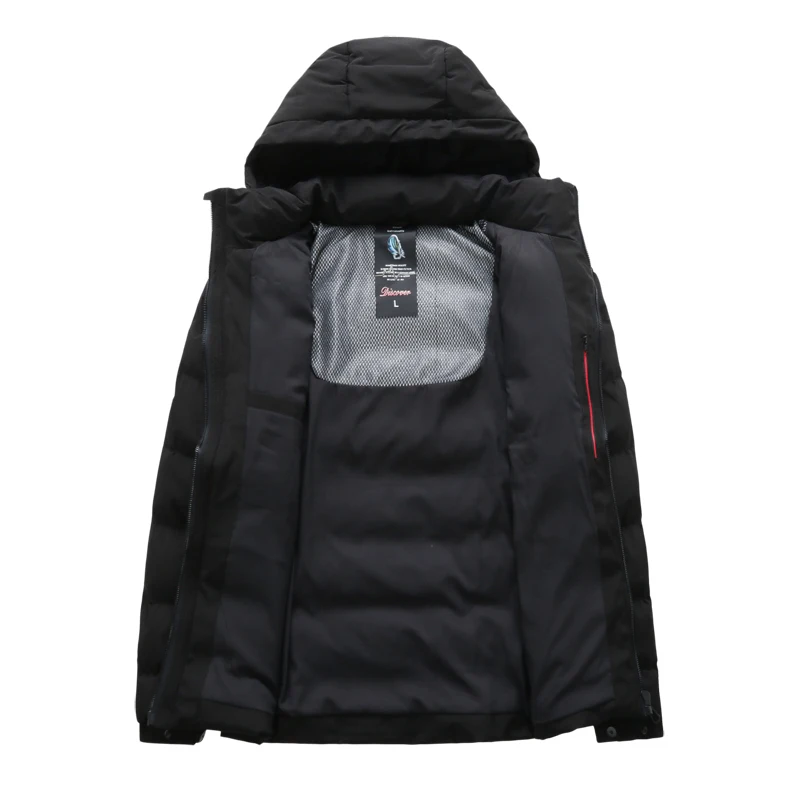 Новинка мужская зимняя куртка больших размеров 10XL 9XL 8XL модные теплые пуховые