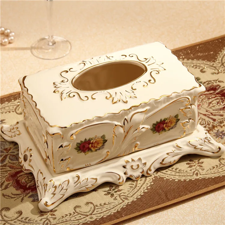 Украшение для гостиной в европейском стиле Роскошная большая коробка домашнего