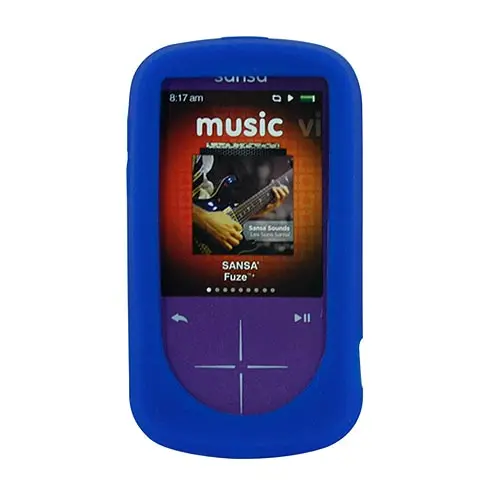 Для Sansa Fuze Plus чехол силиконовый гелевый Чехол Walkman Mp3 плеер резиновый s сумка